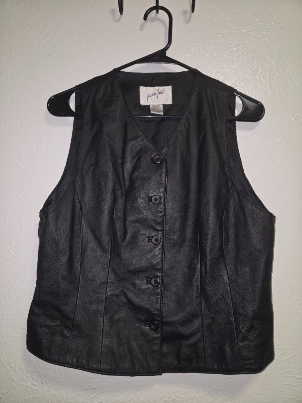 Jacqueline Ferrar leather vest